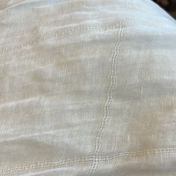 SASSO + SMYTH 100% LINEN SCARF. - Picture 6 of 8